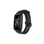 Tagomoon Huawei Honor Band 6 Ile Uyumlu Tokalı Siyah Silikon Kordon Kayış