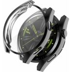 Tagomoon Huawei Watch Gt3 46MM Uyumlu Önü Kapalı Silikon Ekran ve Kasa Koruyucu Kılıf - Siyah