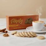 Tahinly Cevizli ve Tarçınlı Kurabiye (120 G) Şekersiz ve Glutensiz Kurabiye - 120 gr