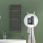 Tahıtı Elektrikli Havlupan 500X950 Antrasit Texture (Ktx1 Termostat) 600W Spiral Kablolu