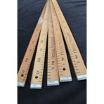 Tahta 100 cm Metre, Terzi, Kumaş ve Ölçüm Metresi, 1 Metre Ölçüm Aracı - Seçenek 1