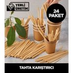 Tahta Karıştırıcı - (24 Paket)