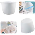 Tahtakale Toptancı Epoksi Reçine Silikon Beaker Döküm Karıştırma Kabı Uçlu 1000 ml - Standart