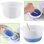 Tahtakale Toptancı Epoksi Reçine Silikon Beaker Döküm Karıştırma Kabı Uçlu 600 ml - Standart