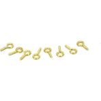 Tahtakale Toptancı Metal Takı Ve Obje Halkası Vidalı 1 Cm (100 Adet) Altın
