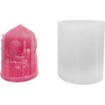 Tahtakale Toptancı Silikon 3D Cami Motifli Mum Kalıbı - Standart