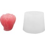 Tahtakale Toptancı Silikon 3D Şakayık Goncası Mum Kalıbı - Standart