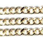Tahtakale Toptancıları Alüminyum Çanta ve Takı Zinciri 10 MM (1 Metre) Altın