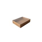 Tahtakale Toptancıları Asetat Kapaklı Karton Kutu 12x15x3 (25 Adet) Kraft