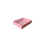 Tahtakale Toptancıları Asetat Kapaklı Karton Kutu 12x15x3 (25 Adet) Pembe
