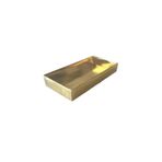 Tahtakale Toptancıları Asetat Kapaklı Karton Kutu 20x10x3 (25 Adet) Gold