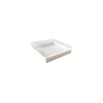 Tahtakale Toptancıları Asetat Kapaklı Karton Kutu Havlu Kutusu 20x20x5 Cm (10 Adet) Beyaz