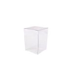 tahtakale toptancıları Asetat Kutu 5x5x6 Cm (50 Adet) Şeffaf