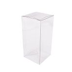 tahtakale toptancıları Asetat Kutu 8x8x16 Cm (25 Adet) Şeffaf