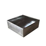 tahtakale toptancıları Asetat Kutu Altı Karton 5x5x2,2 Cm (50 Adet) Gümüş
