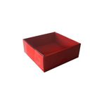 Tahtakale Toptancıları Asetat Kutu Altı Karton 5x5x2,2 cm (50 Adet) Kırmızı
