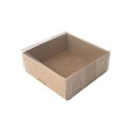 tahtakale toptancıları Asetat Kutu Altı Karton 5x5x2,2 Cm (50 Adet) Kraft Kahverengi