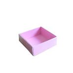 tahtakale toptancıları Asetat Kutu Altı Karton 5x5x2,2 Cm (50 Adet) Pembe