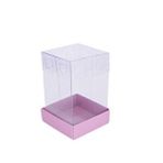 tahtakale toptancıları Asetat Kutu Altı Karton 5x5x9 Cm (50 Adet) Pembe