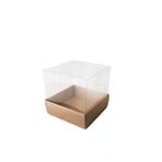 tahtakale toptancıları Asetat Kutu Altı Karton 6x6x6 Cm (25 Adet) Kraft Kahverengi