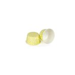 Tahtakale Toptancıları Cupcake Kalıbı Büyük Boy 62 * 40 Mm (50 Adet) Puantiyeli Sarı
