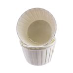 Tahtakale Toptancıları Cupcake Kalıbı Büyük Boy Düz Renk 62 * 40 Mm (100 Adet) Beyaz