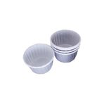 Tahtakale Toptancıları Cupcake Kalıbı Büyük Boy Düz Renk 62 * 40 Mm (50 Adet) Gri