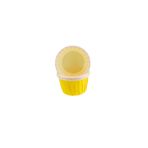 Tahtakale Toptancıları Cupcake Kalıbı Küçük Boy Düz Renk 44x35 Mm (100 Adet) Sarı