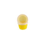 Tahtakale Toptancıları Cupcake Kalıbı Küçük Boy Düz Renk 44x35 Mm (50 Adet) Sarı