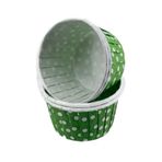 Tahtakale Toptancıları Cupcake Kalıbı Orta Boy 50 * 39 Mm (50 Adet) Puantiyeli Yeşil