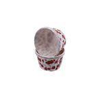 Tahtakale Toptancıları Cupcake Kalıbı Orta Boy 50 * 39 Mm Desenli (100 Adet) Çilek Desenli