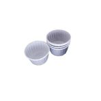 Tahtakale Toptancıları Cupcake Kalıbı Orta Boy Düz Renk 50 * 39 Mm (100 Adet) Gri
