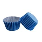 Tahtakale Toptancıları Cupcake Kalıbı Pet Kapsül Kek Kalıbı 48x34 Mm (100 Adet) Mavi