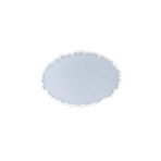 Tahtakale Toptancıları Epoksi Silikon Kalıp Oval Dalgalı Tepsi (Supla) Kalıbnı YERLİ 25x33.5 CM
