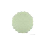 Tahtakale Toptancıları Karlı Organze Hazır Kesilmiş Tül 18 Cm - 100 Adet Krem