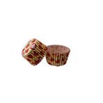 Tahtakale Toptancıları Kek Kalıbı Pet Kapsül 52X45 MM Kağıt Cupcake Kağıdı (100 Adet) Sarıya Kırmızı Kalpli Yazılı