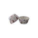 Tahtakale Toptancıları Kek Kalıbı Pet Kapsül 52x45 mm Kağıt Cupcake Kağıdı (100 Adet) Sarmaşık Desenli