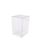 tahtakale toptancıları Komple Asetat Kutu Otomatik Model 10x10x12 Cm (25 Adet) Şeffaf