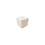 Tahtakale Toptancıları Komple Karton Kutu Düz Renk 6X6X6 CM (25 Adet) Beyaz