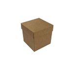 tahtakale toptancıları Komple Karton Kutu Düz Renk 7x7x7 Cm (25 Adet) Kraft Kahverengi