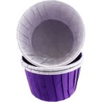 Tahtakale Toptancısı Cupcake Kalıbı Orta Boy Düz Renk 50*39 mm (100 Adet) Mor