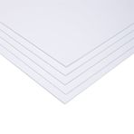 Tahtakalehobi.com 1 mm 50x70 cm Fotoblok (Straforlu Maket Kartonu) Beyaz 5 Adet