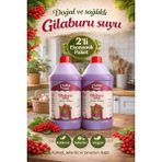 Tahtakapı Tahta Kapı Gilaburu Suyu 5 L x 2 (10 L) Şekersiz Katkısız Vegan - 10 lt