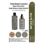 tahtaköprü kolonyaları Beyaz Altın Cam Şişe Kolonya (Özel Kutulu) 250 ml –Çanta Boy 150 Ml Sprey, Nam-ı Diğer Tuz Kolonyası