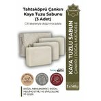 tahtaköprü kolonyaları Doğal Nemlendirici, Canlandırıcı Bakım Kaya Tuzu Sabunu (3 Adet) x (140gr)