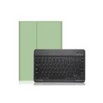 TahTicMer Apple Ipad 6. Nesil ile Uyumlu Bluetooth Kablosuz Klavyeli Kılıf Yeşil