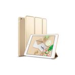 TahTicMer Apple Ipad Mini 2-3 7.9 Inç Deri Kılıf Smart Cover Standlı Book Cover Altın