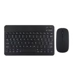 Tahticmer Apple iPad Pro 12.9 inç 2020 A2069 A2232 A2233 A2229 Siyah Kablosuz Bluetooth Klavye Mouse Set