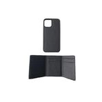 TahTicMer Apple Iphone 11 Kılıf Kumaş Arka Kapak Silikon Mıknatıslı Kredi Kartlıklı Exclusive Spor Kapak