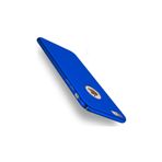 Tahticmer Apple İphone 4 Kilif Mat Rubber Silikon Tpu Ultra İnce Fit Soft Lacivert